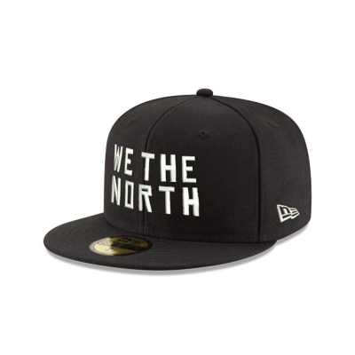 Toronto Raptors Gorra | New Era NBA We The North 59fifty Fitted Cap Mexico - Negros